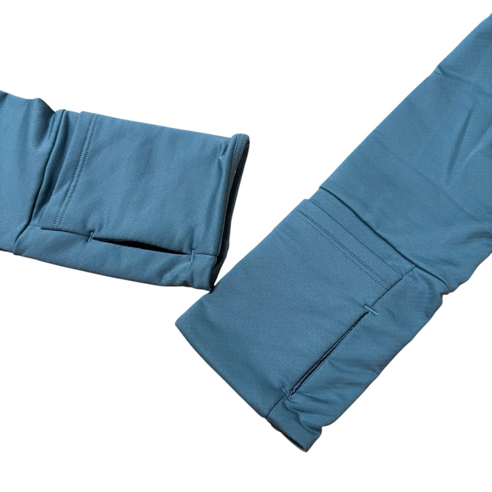Athleta Teal Long-Sleeve Half-Zip Performance Top - Picture 7 of 8